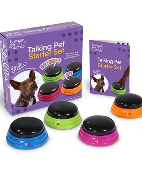 Hunger For Words Talking Pet Starter Set!